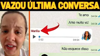 Vaza Última Conversa de Marília Mendonça com Maraísa