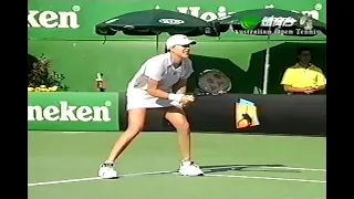 Monica Seles vs. Klara Koukalova Australian Open 2003 R2