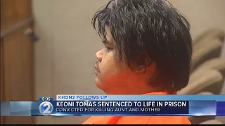 Maui man receives life sentence for murders of mother, aunt