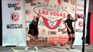 IUKL World Cup 2014 (Las Vegas). 32kg Snatch