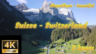 Switzerland -  Swiss Serenity: Captivating Views and Beautiful Melodies. 4K Ultra HD. Number 5. #