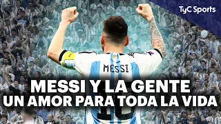 LA HISTORIA DE AMOR ENTRE LIONEL MESSI Y LA HINCHADA ARGENTINA 🔵⚪ DESDE SUS COMIENZOS HASTA HOY 🔥