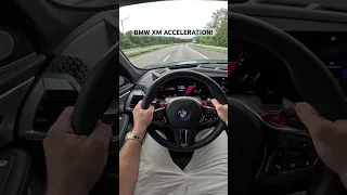 BMW XM ACCELERATION!