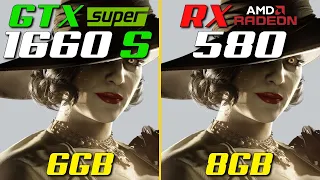 RX 580 vs GTX 1660 Super | in 2021