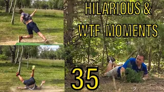 HILARIOUS AND "WTF" MOMENTS IN DISC GOLF COVERAGE - PART 35