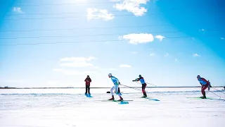 На спорте. Югорский лыжный марафон. 8 часть