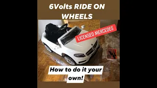 How to Assemble Child Ride on Car - Mercedes AMG GLA 45