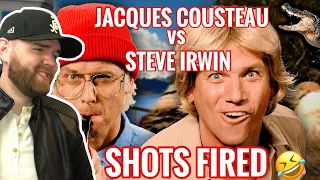 [Industry Ghostwriter] Reacts to: Jacques Cousteau vs Steve Irwin. Epic Rap Battles of History
