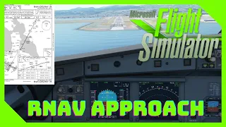 Microsoft Flight Simulator | How To Do RNAV Approach | Airbus A320neo | Commentary | Tutorial