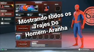 Mostrando os trajes, Gestos, Habilidades do Homem-Aranha em Marvel’s Avengers