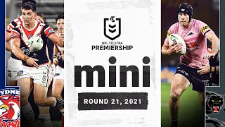 Burton sizzles and Victor inflicts | Roosters v Panthers Match Mini | Round 21, 2021 | NRL