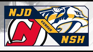 Nashville Predators vs New Jersey Devils Review  1/30/20