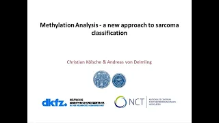 Methylation Analysis: A new approach to sarcoma classification