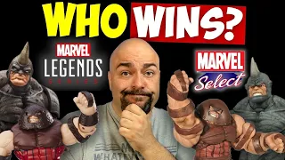 Top 10 BEST Marvel Select Figures and How they Stack Up Against Marvel Legends (AS VOTED BY YOU!!!)