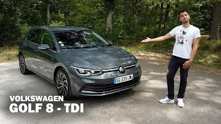 Conso test - VW Golf 8 TDI - Diesel remains the wallet's best friend?