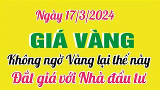 Giá vàng hôm nay 9999 ngày 17 tháng 3 năm 2024- GIÁ VÀNG MỚI NHẤT- Bảng giá vàng 24k 18k 14k 10k