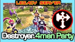 [Legacy] Destroyer 4men Party / Crystal Area / Dragon Nest Legacy