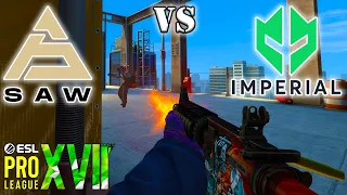 SAW vs Imperial Highlights ESL Pro League Season 17 - CSGO