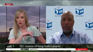 2024 Elections I IEC warns of a long ballot paper and delayed results: Masego Sheburi