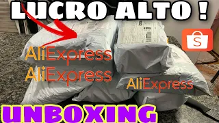 UNBOXING PRODUTOS BARATOS ALIEXPRESS E SHOPEE | SEJA SEU PRÓPRIO PATRÃO