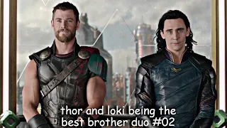 thor and loki being the best brother duo #02