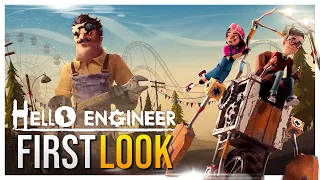 Hello Neighbor Meets Scrap Mechanic In This FIRST LOOK  Hello Engineer DEMO