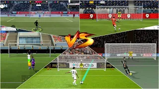 PES 2021 Mobile Vs FIFA 21 Mobile Vs DLS 21 Vs Vive Le Football Vs COF 2021 • PENALTY COMPARISON •