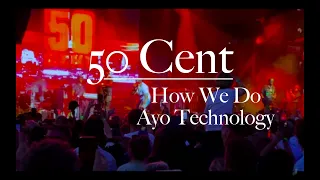 50 Cent How We Do, Ayo Technology (Mix), Live Tivoli Copenhagen Denmark - 4K #50cent #live