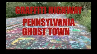 Graffiti Highway At Centralia Pennsylvania Ghost Town