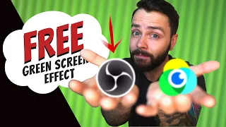 (UPDATED VIDEO IN DESCRIPTION) How To Green Screen & Record Screen FREE — OBS Studio or ManyCam?