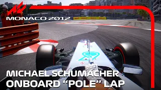 Michael Schumacher's Final "Pole" Lap | 2012 Monaco Grand Prix | #assettocorsa