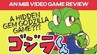 Godzilla-Kun: Kaijuu Daikessen  (Game Boy)  - MIB Video Game Reviews Ep 18