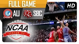 SBC vs AU | Full Game | 2nd Quarter | NCAA 92 - October 11, 2016