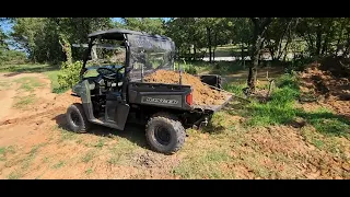 2023 polaris ranger 570 full size  max payload hualing dirt.