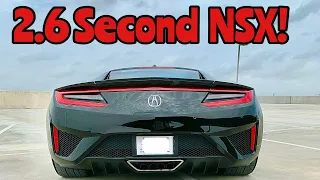 Tuned 2017 Acura NSX Does 2.6 Second 0-60 mph Time