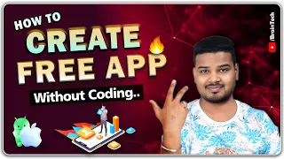 How to Create a FREE Mobile APP for business Android & iOS (Without Coding) 📱📱🔥🔥🔥