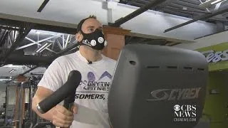 Mask allows athletes to simulate high altitude training