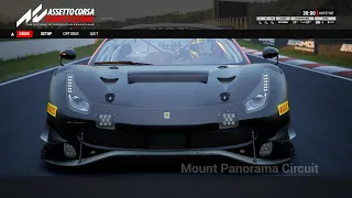 ACC: 4K@60 / CONSISTENT & TESTED RACE SETUP FERRARI EVO GT3 @ Mount Panorama / W SETUP & LINK