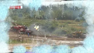 Приколы с  Танкового Биатлона пробки в Москве