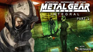 Metal Gear Solid: Integral with Reshade - Playthrough Gameplay (Part 1)