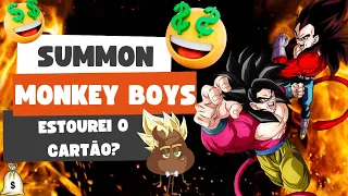 SUMMON NOS MONKEY BOYS - ESTOUREI O CARTÃO? - LEGENDS FESTIVAL 2022 - DRAGON BALL LEGENDS