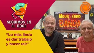 Miguel y el Chino: "En el living de la Tota es todo improvisado"