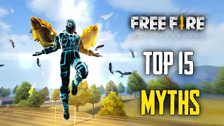 Top 15 Mythbusters in FREEFIRE Battleground | FREEFIRE Myths #258