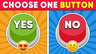 Choose One BUTTON...! 😱 YES or NO Challenge 🟢🔴