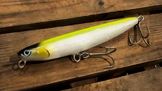 Making a Panic Action Pencil Bait 【Lure Making】