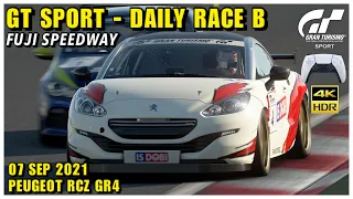 GRAN TURISMO SPORT / DAILY RACE B / PS5 / 07 SEP 2021 - PEUGEOT RCZ GR4 (4K UHD 60 FPS)