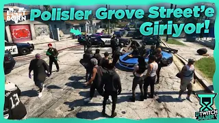 Polisler Grove Street'e Giriyor! - Tüm Çeteler Toplanıyor | EightbornV2