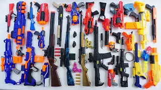 Collecting 7 Sniper gun 7 Nerf Gun AK47 Dragunov Sniper Shotgun Double Barrel Clasic Sniper