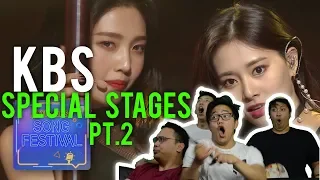 If a HEROINE is KISSING YOU, it's best to HUSH (KBS Song festival Reaction pt. 2)