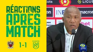 OGC Nice - FC Nantes : la réaction d'Antoine Kombouaré